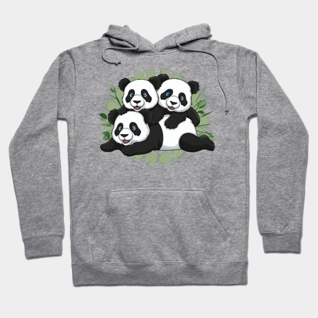 panda-lover Hoodie by WordsOfVictor